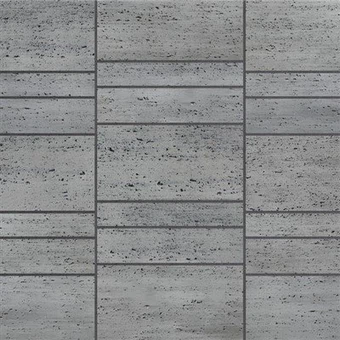 بلاط الترافرتين الفضي